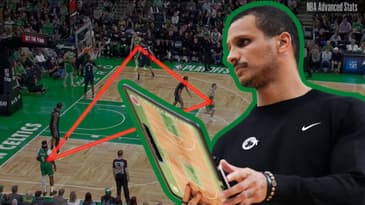 Boston Celtics ~ Triangle BLOB Set "Flat" : Film Session