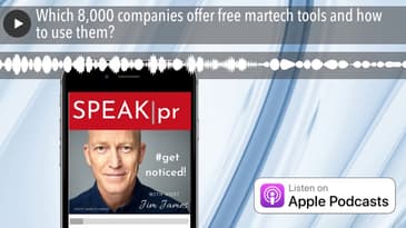 Which 8,000 companies offer free martech tools and how to use them?