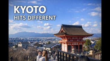 Kyoto in Winter Hits Different