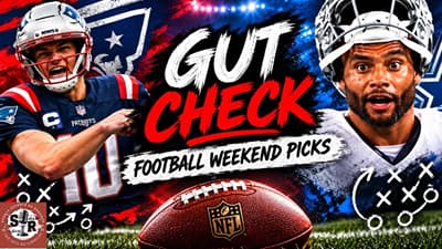 GUT CHECK: NFL & COLLEGE FOOTBALL PICKS | Best Bets, Upsets & Bold Predictions
