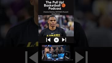 Charles Barkley DEFENDS RUSSELL WESTBROOK! #shorts #russ #lakers