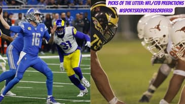 #sportsreportsasordered - Picks of the Litter: NFL/CFB PREDICTIONS