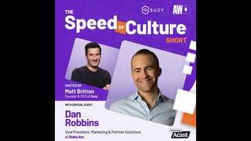 Roku's New Full Funnel Approach with VP of Marketing and Partner Solutions, Dan Robbins | Short