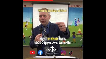 Jesus is bold because He is the Truth that leads to eternal life.