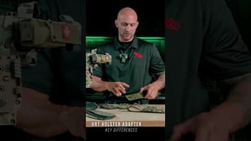 HRT Holster Adapter Key differences #holsteradapter #shootingsports #pewpew #safariland #homedefense