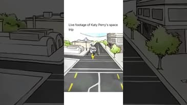 Katy Perry's flight bath on Blue Origin 🚀🚀🚀