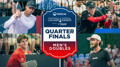 Johns/Tardio v Klinger/Howells at the Veolia Atlanta Pickleball Championships