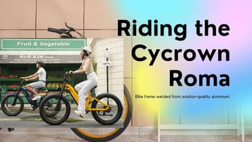 "Cycrown Roma Unleashed: All-Terrain Power Ride! Top Speed, Torque, & Real World Fun"