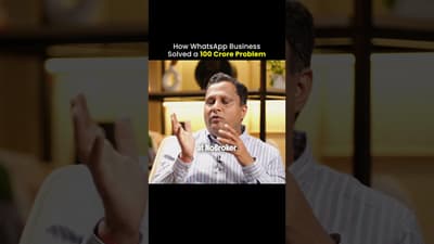 How WhatsApp Solved a 100 Cr Problem!