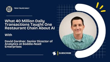 What 40 Million Daily Transactions Taught One Restaurant Chain About AI