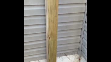 Bolton Signal Booster External Antenna Installation using a flagpole