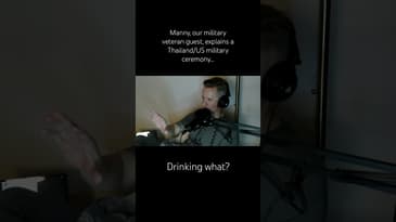 Thailand and USA military share custom ceremony involving cobras 🐍 💪🏼 #short