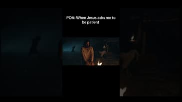 And he's always just so chill while we're crashing out in the background 🤣🤣