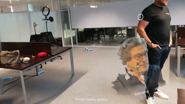 Des avatars en hologramme avec un simple smartphone