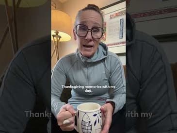 Grief doesn’t take holidays off. #grief #thanksgiving #holidays #shortclip