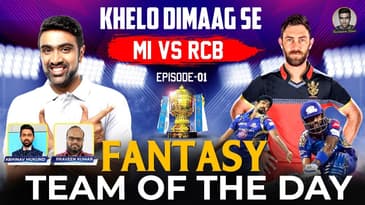 The Fantasy Battle | #MIvsRCB | #IPL2021 | Khelo Dimaag Se | Episode 1 | R Ashwin | IPL