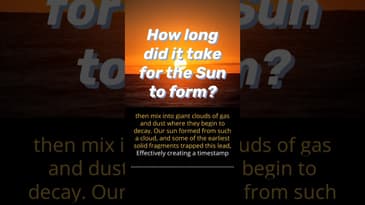 Sun Formation EXPLAINED in Minutes! #astronomypodcast #science #podcast #astrodailypod