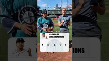 MARINERS STAR JOSH NAYLOR RANKS HIS IN-GAME REACTIONS