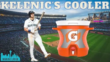 Jarred Kelenic Challenges Water Cooler And Loses