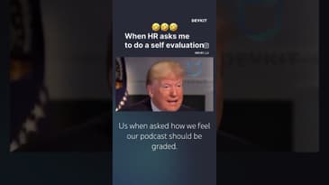 Donald Trump likes his performance. Who agrees with him? #short