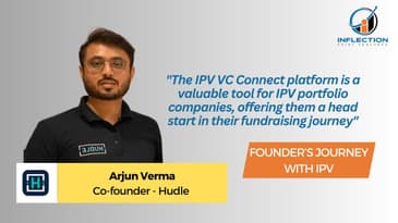 Arjun Verma | Co-Founder | Hudle | On his Journey with Inflection Point Ventures