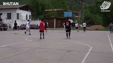 Basketball in Bhutan! Globe Aware