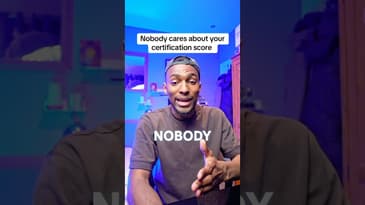 Nobody cares about your certification score! Az-104