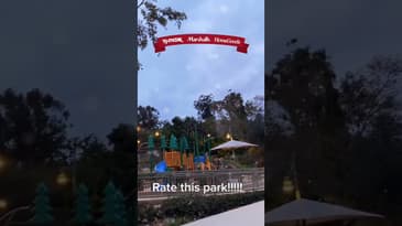 Rate this park!!! #shorts #rate #snowballfightagainsthunger