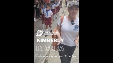 What a precious sight! Kimberly in Cuba Series - Cuban Education System ( Summer 2022 Globe Aware)