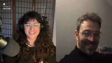 When your partner helps you with your podcast