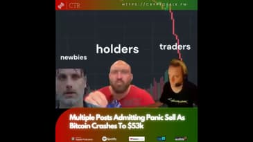 Multiple Posts Online Admitting #FOMO Panic Sell As #Bitcoin Crashes To $53k (OOC)