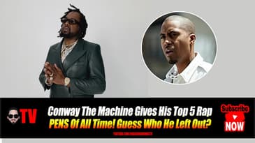 Conway The Machine Gives His Top 5 Rap PENS Of All Time! Guess Who He Left Out?