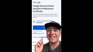 Before taking this cert, you should already have your first data job!