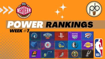 NBA Western Conference Power Rankings for week 7