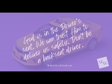 #MentalHealth: Tourists and Backseat Drivers #prayer #bible