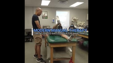 Core Activated Ballistic SLR for Hamstring Tightness