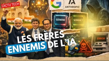 L'actu tech du 21/02/26 : sommet de l’IA, Gemini, Sonnet, piratage bancaire massif