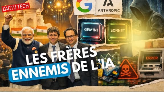 L'actu tech du 21/02/26 : sommet de l’IA, Gemini, Sonnet, piratage bancaire massif