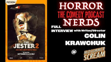 FULL INTERVIEW: "The Jester 2" with Colin Krawchuk at Midsummer Scream 2025