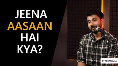 Jeena Aasaan Hai Kya? | Heartfelt Poem by Abhash Jha | Rhyme Attacks