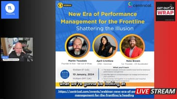 Join me for a great webinar in January all about Performance Management with Centrical & Nate Brown