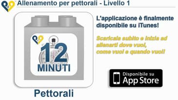 Applicazione per allenare pettorali iPhone/iPad/iPod