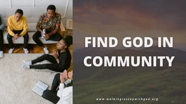 Find God In Community #FaithJourney #Worship #SpiritualGrowth