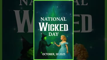 🎭 Celebrating Wicked on National Wicked Day! 💚✨