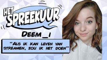 HET SPREEKUUR S04E05: DEEM_I over JAREN GEPEST WORDEN, PASSIE voor STREAMEN & BAND met OUDERS
