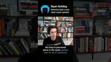 The problem with the caste system with Ryan Holiday #shorts