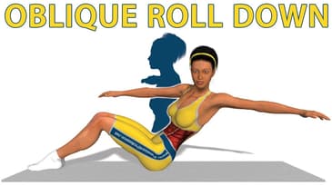 Pilates Abs: Oblique roll down