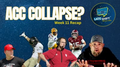 Week 11 CFB Chaos! Bama Looks Beatable, ACC Implodes, & OU Eyes the Tide