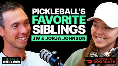 JW & Jorja Johnson: MLP Drama, Signing Underwear, and Pickleball's Sibling Reign | S4 E1