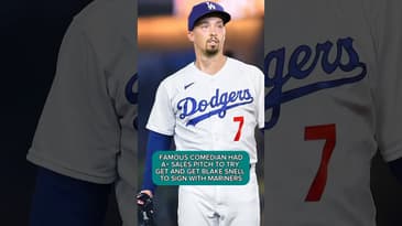 Famous Comedian’s AWESOME Sales Pitch For Mariners To Sign Blake Snell 🤯 #shorts #mariners #seattle
